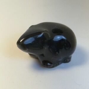Wade Whimsies Black Guinea Pig 2001 Wade Fest Limited Edition of 500
